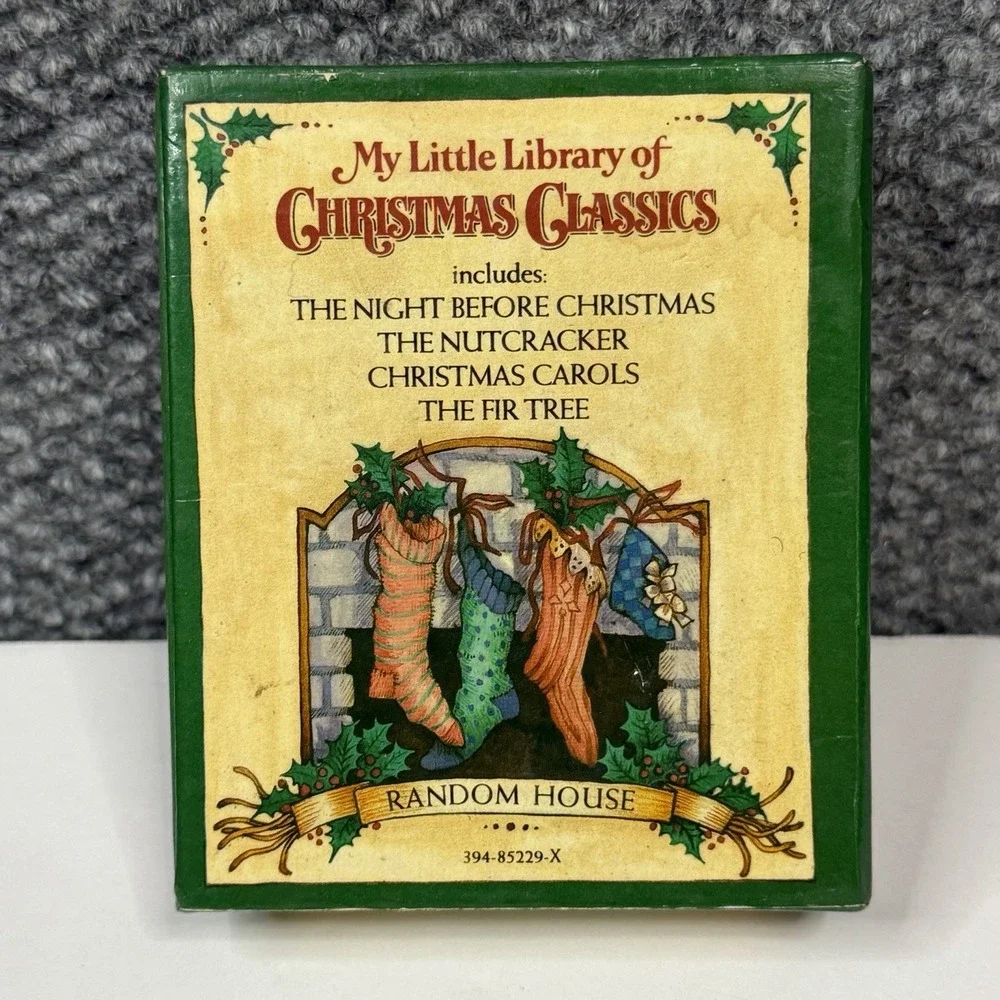 My Little Library Of Christmas Classics Diane Goode 4 Hardcover Books 1983 Set